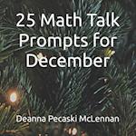 25 Math Talk Prompts for December 