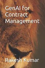 GenAI for Contract Management