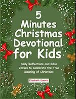 5 Minutes Christmas Devotional for Kids