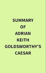 Summary of Adrian Keith Goldsworthy's Caesar