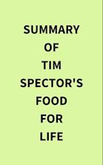 Summary of Tim Spector's Food for Life