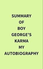 Summary of Boy George's Karma My Autobiography