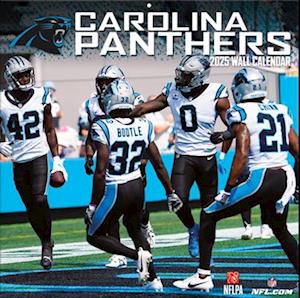 Carolina Panthers 2025 12x12 Team Wall Calendar