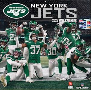 New York Jets 2025 12x12 Team Wall Calendar