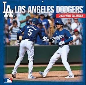 Los Angeles Dodgers 2025 12x12 Team Wall Calendar