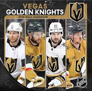 Vegas Golden Knights 2025 12x12 Team Wall Calendar
