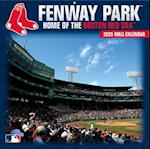 Boston Red Sox Fenway Park 2025 12x12 Stadium Wall Calendar