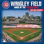 Chicago Cubs Wrigley Field 2025 12x12 Stadium Wall Calendar
