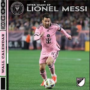 MLS Lionel Messi 2025 12x12 Player Wall Calendar