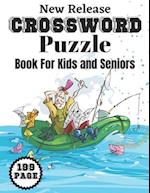 New Crossword Puzzle Book For Kids And Seniors: With Solution Crossword Puzzle 