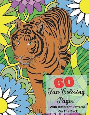 Fun Coloring Pages: With different patterns on the back