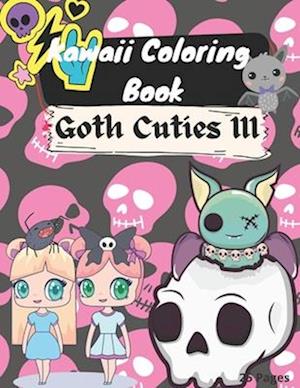 Kawaii Coloring Book: Goth Cuties III