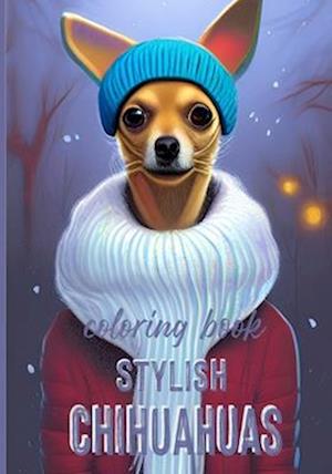 Stylish Chihuahuas - Coloring Book