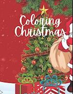 Coloring Christmas: Christmas Coloring Book 