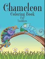 Chameleon Coloring Book For Toddlers 