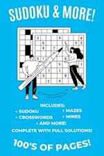 The Ultimate Puzzle Book: Sudoku, Crosswords, Mazes, and More! 