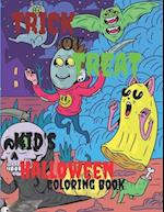 TRICK OR TREAT: Kids halloween coloring book 