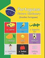 Portuguese Picture Dictionary: Brazilian Portuguese (with audio) 