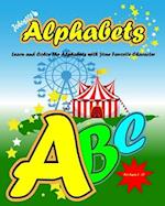Jobos101 Alphabets: Learn and Color the Alphabets with your favorite character 
