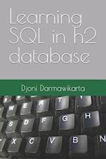 Learning SQL in h2 database 