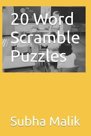 20 Word Scramble Puzzles