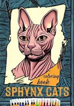 Sphynx Cats - Coloring Book