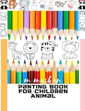 Panting Book for Children Animal