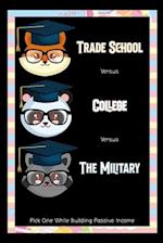 Trade School vs. College vs. The Military: Pick One while Building Passive Income 