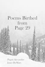 Poems Birthed from Page 29 