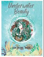 Underwater Beauty: Coloring Book 