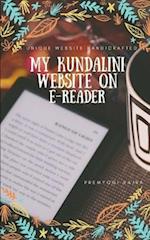 My Kundalini website on e-reader 