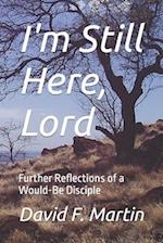 I'm Still Here, Lord: Further Reflections of a Would-Be Disciple 