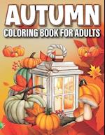 Autumn Coloring Book for Adults