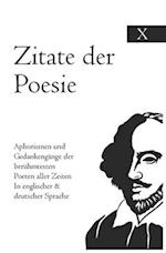 Zitate der Poesie