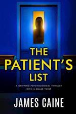 The Patient's List: A gripping psychological thriller with a killer twist 