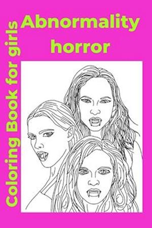 Abnormality horror Coloring Book for girls