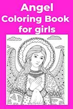 Angel Coloring Book for girls 