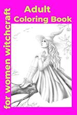 Adult Coloring Book for women witchcraft