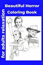 Beautiful Horror Coloring Book for adults relaxation