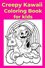 Creepy Kawaii Coloring Book for kids 