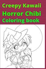 Creepy Kawaii Horror Chibi Coloring book 