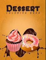 Dessert Coloring Book