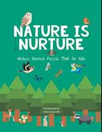 Nature is nurture: Nature themed Puzzle Book for kids 