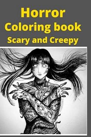 Horror Coloring book Scary and Creepy