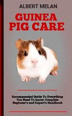 Guinea Pig Care
