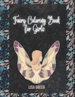 Fairy Coloring Book for Girls: Fairy Coloring Book for Girls 4-8 
