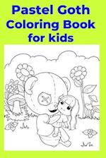 Pastel Goth Coloring Book for kids 