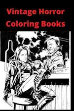 Vintage Horror Coloring Book 