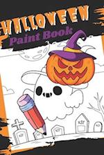 Halloween Paint Book