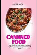 CANNNED FOOD: Amazing Canned Seafood Recipes In Your Own Canned Seafood Handbook 